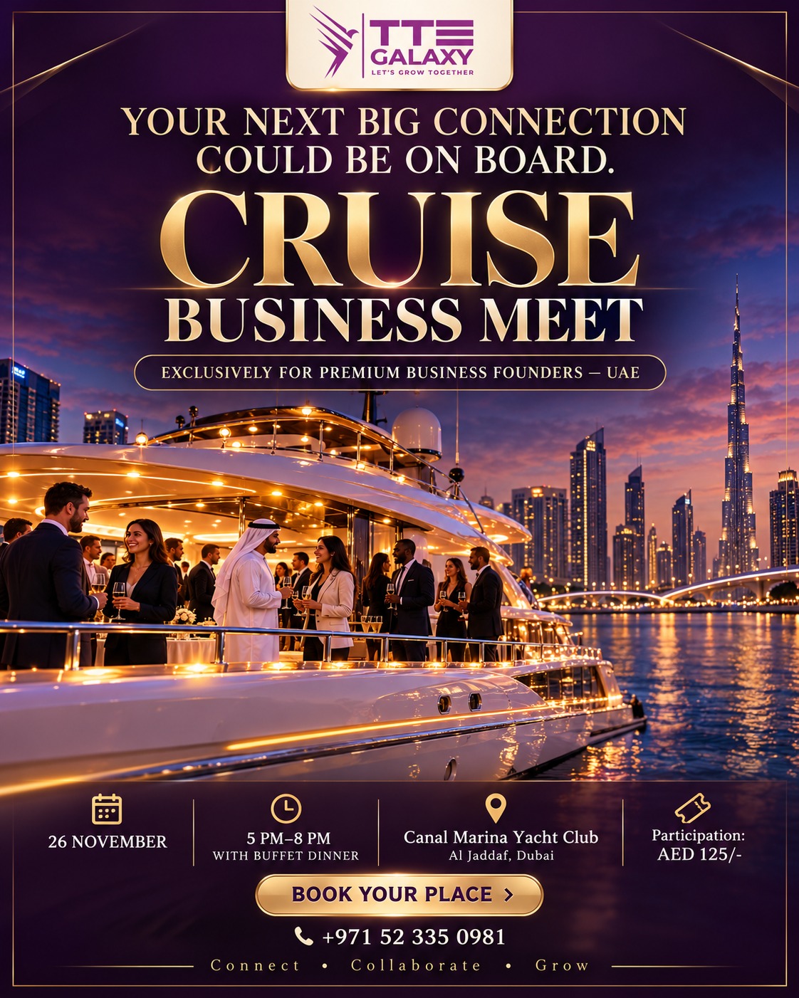 TTE Galaxy Cruise Business Meet Dubai